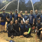 Photo of FMP staff at a softball event